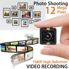 SQ11 Mini Spy Camera 1080P with 32GB TF Card