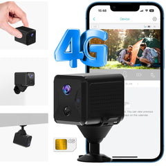 R9 4G LTE Cellular Security Camera with 4G SIM Card