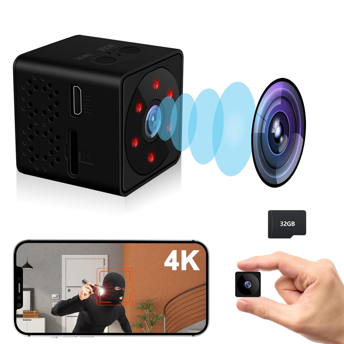 Bextgoo Q16WiFiMiniCam
