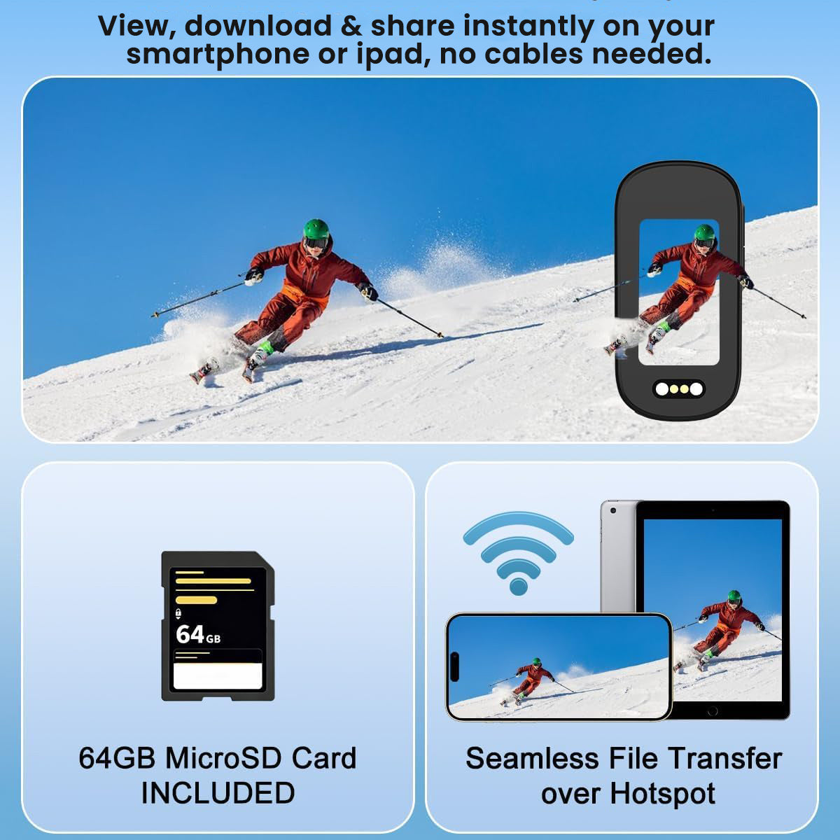 M11 Sports POV Camera, 4K HD Action Camera