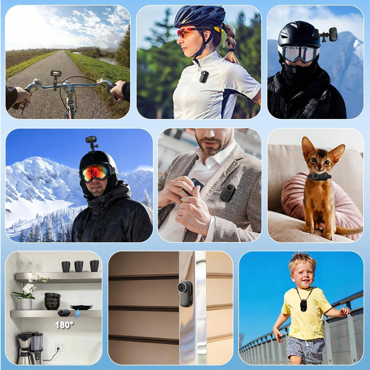 M11 Sports POV Camera, 4K HD Action Camera