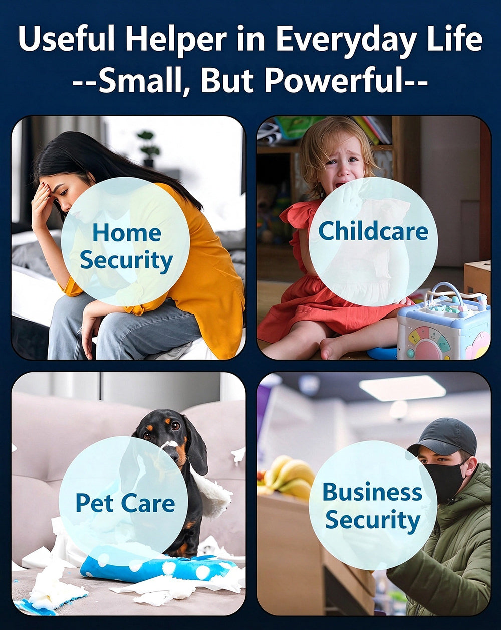 Bextgoo Mini Camera N1 Mini Cam WiFi, 4K Indoor WiFi Security Camera, 50-Day Runtime