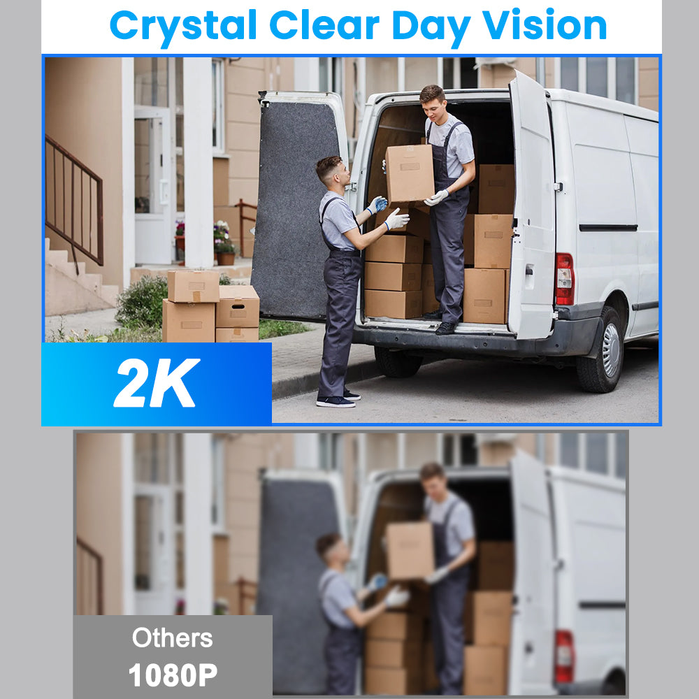 2K Video Peephole Doorbell Camera