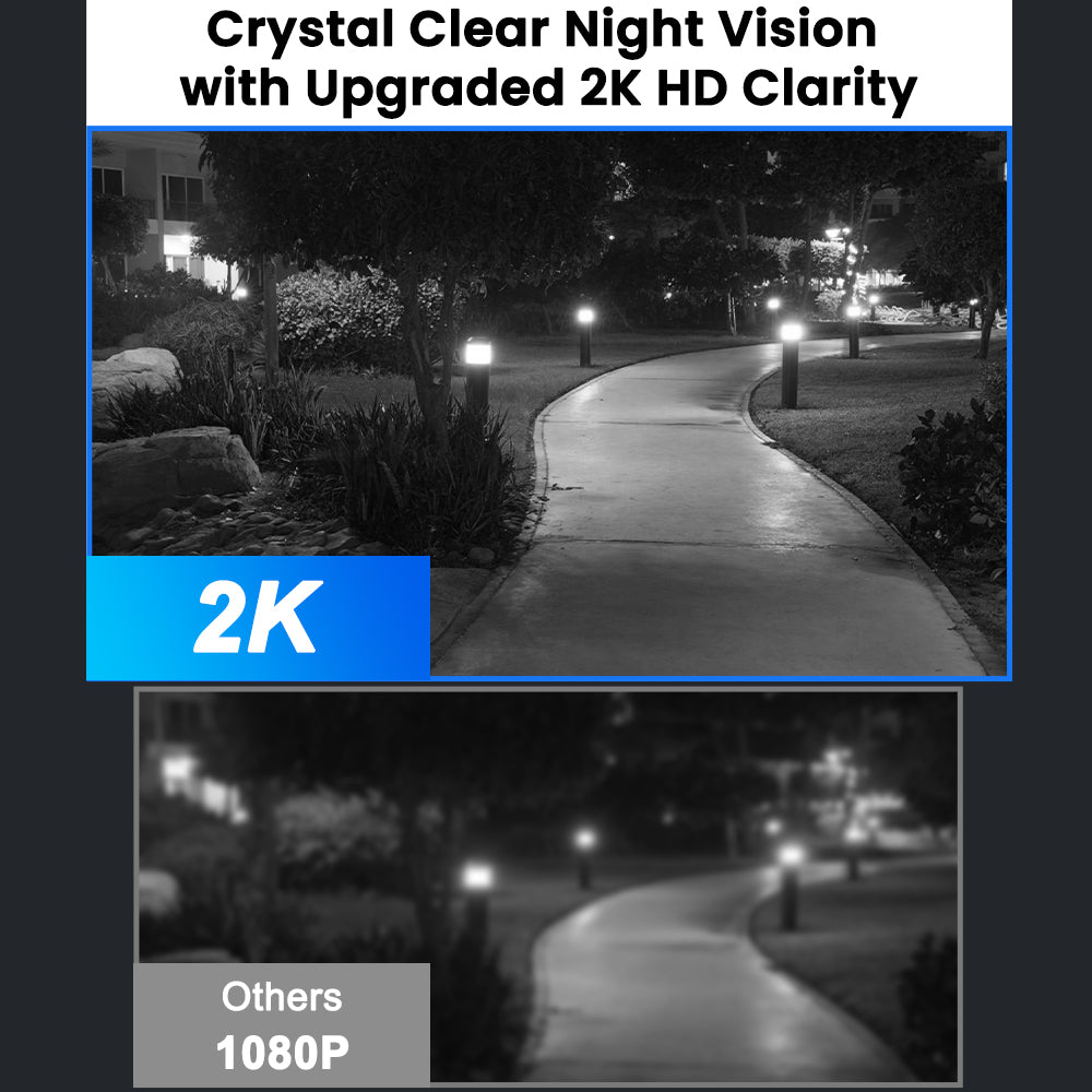 2K Video Peephole Doorbell Camera