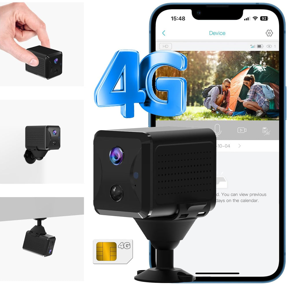 R9 4G LTE Cellular Security Camera with 4G SIM Card